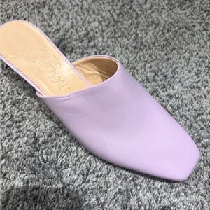 J. Crew Women's Lavender Mules